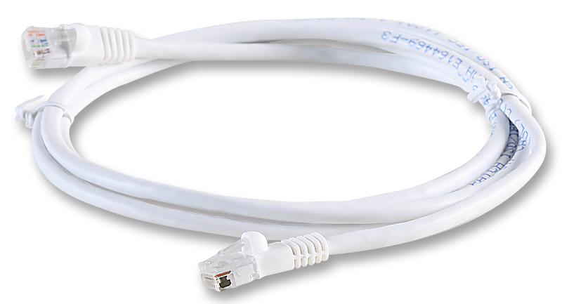 2965-15W PATCH LEAD, CAT5E, WHITE, 15M VIDEK