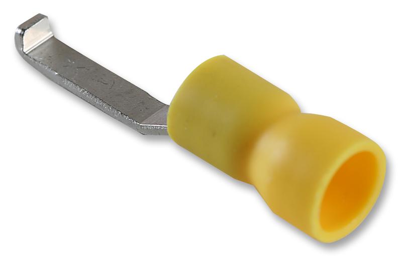 LBVE5-3 CRIMP TERMINAL, BLADE, HOOKED, PK100 MULTICOMP PRO