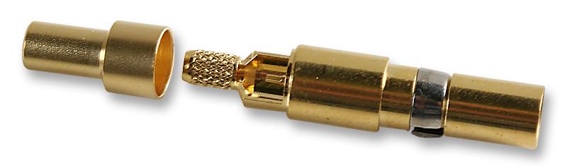 09 14 000 6121 CONTACT, COAXIAL, PIN, 75OHM HARTING