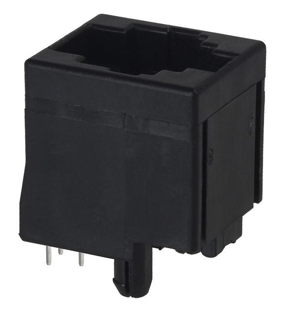 5520258-3 JACK, MODULAR, TOP ENTRY, 6/6 AMP - TE CONNECTIVITY