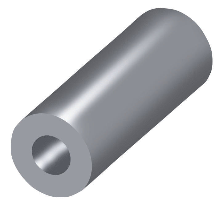 R30-5000802. STANDOFF, ROUND FEMALE, BRASS, M3, 8MM HARWIN