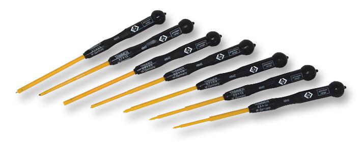 T4844 PRECISION PLASTIC TRIMMER SET/7 CK TOOLS