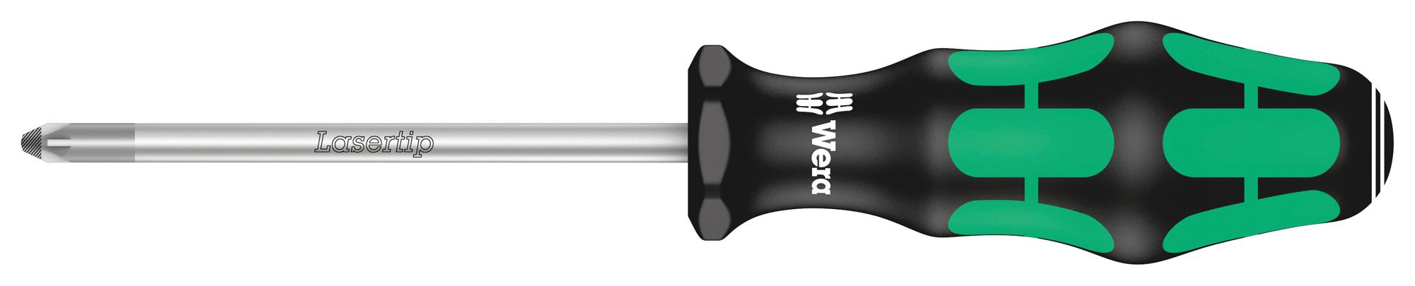 355 PZ2 X 100 SCREWDRIVER, POZI NO.2 WERA