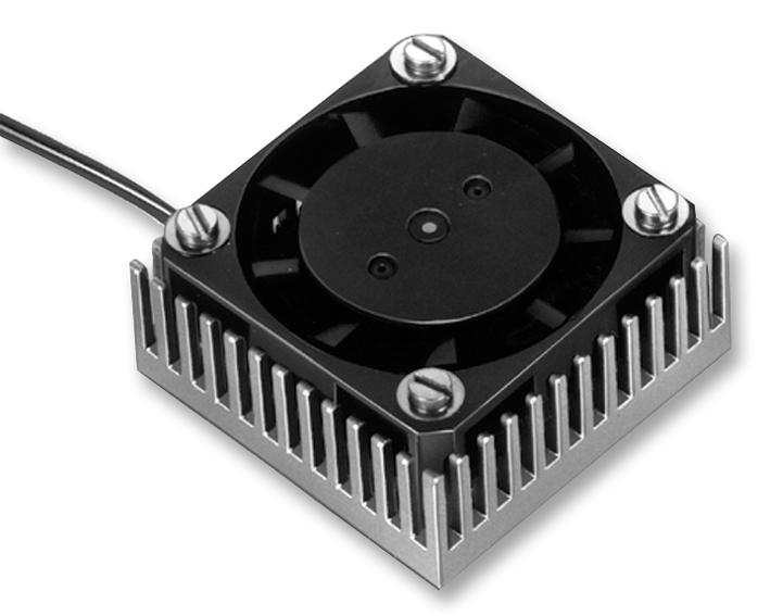 LA ICK 17 X17 W 5V HEAT SINK, CPU, WITH FAN 5VDC FISCHER ELEKTRONIK