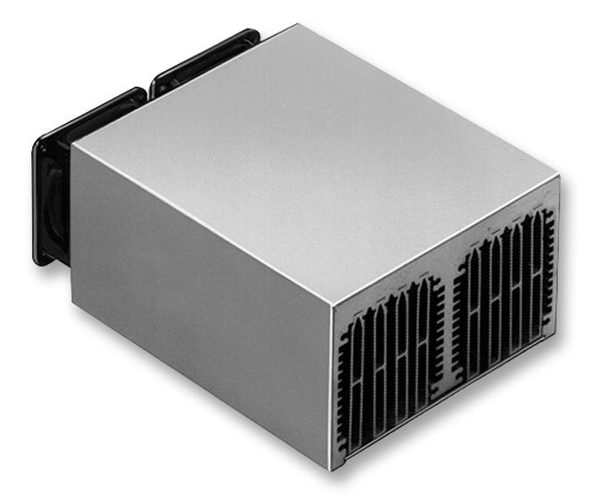 LA 7/100 12V HEAT SINK, FAN COOLED, 12V FISCHER ELEKTRONIK