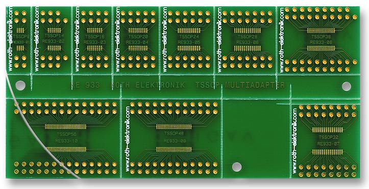 RE933 MULITADAPTOR, SMD, FR4, TSSOP ROTH ELEKTRONIK