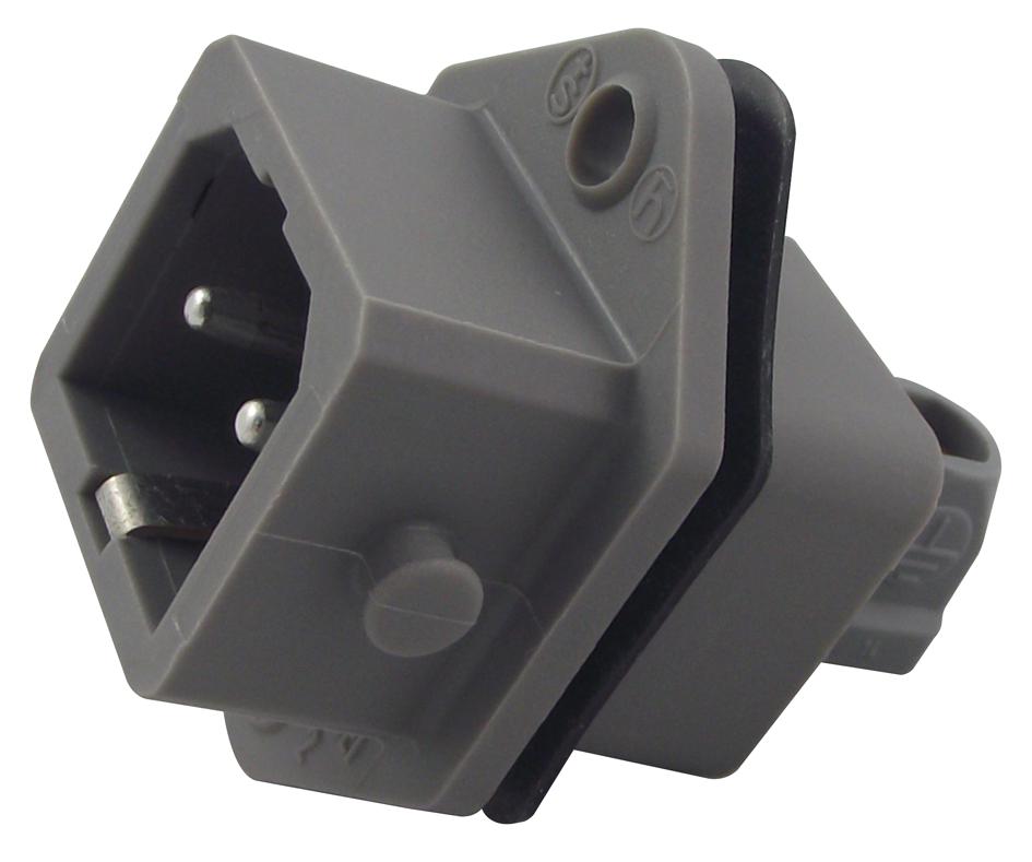 STASEI2 PLUG, PANEL, 2+E WAY HIRSCHMANN