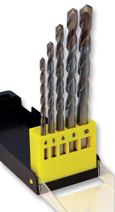 3063 DRILL BIT SET, UNIVERSAL, 5PC CK TOOLS