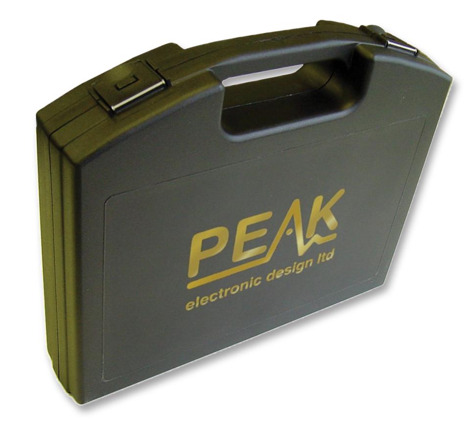 ATC55 CARRY CASE, DUAL PEAK ELECTRONIC DESIGN