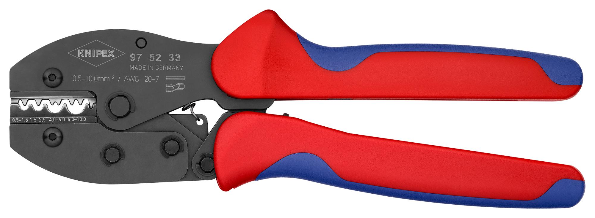 97 52 33 CRIMP PLIER, 7-20AWG KNIPEX