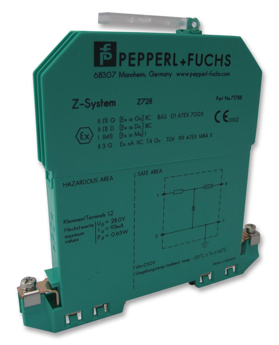 Z728 ZENER BARRIER PEPPERL+FUCHS