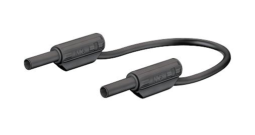 659179-100-21 TEST LEAD, BLK, 1M, 600V, 10A STAUBLI