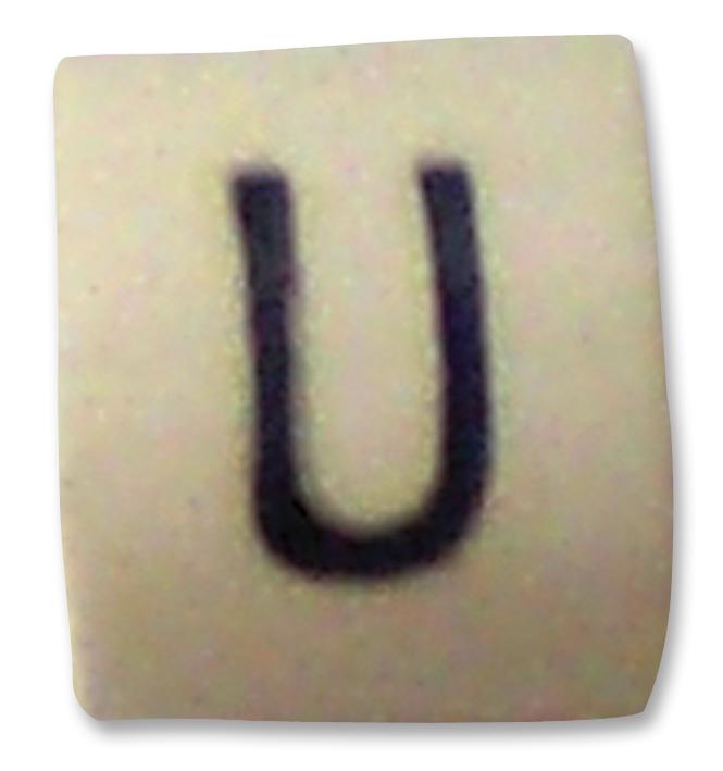 06161930 CABLE MARKER, U, PK100 TE CONNECTIVITY