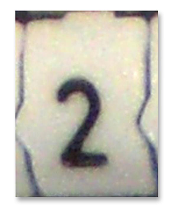 STD09W-2 CABLE MARKER, E, SIZE9, NO.2, PK30 RAYCHEM - TE CONNECTIVITY