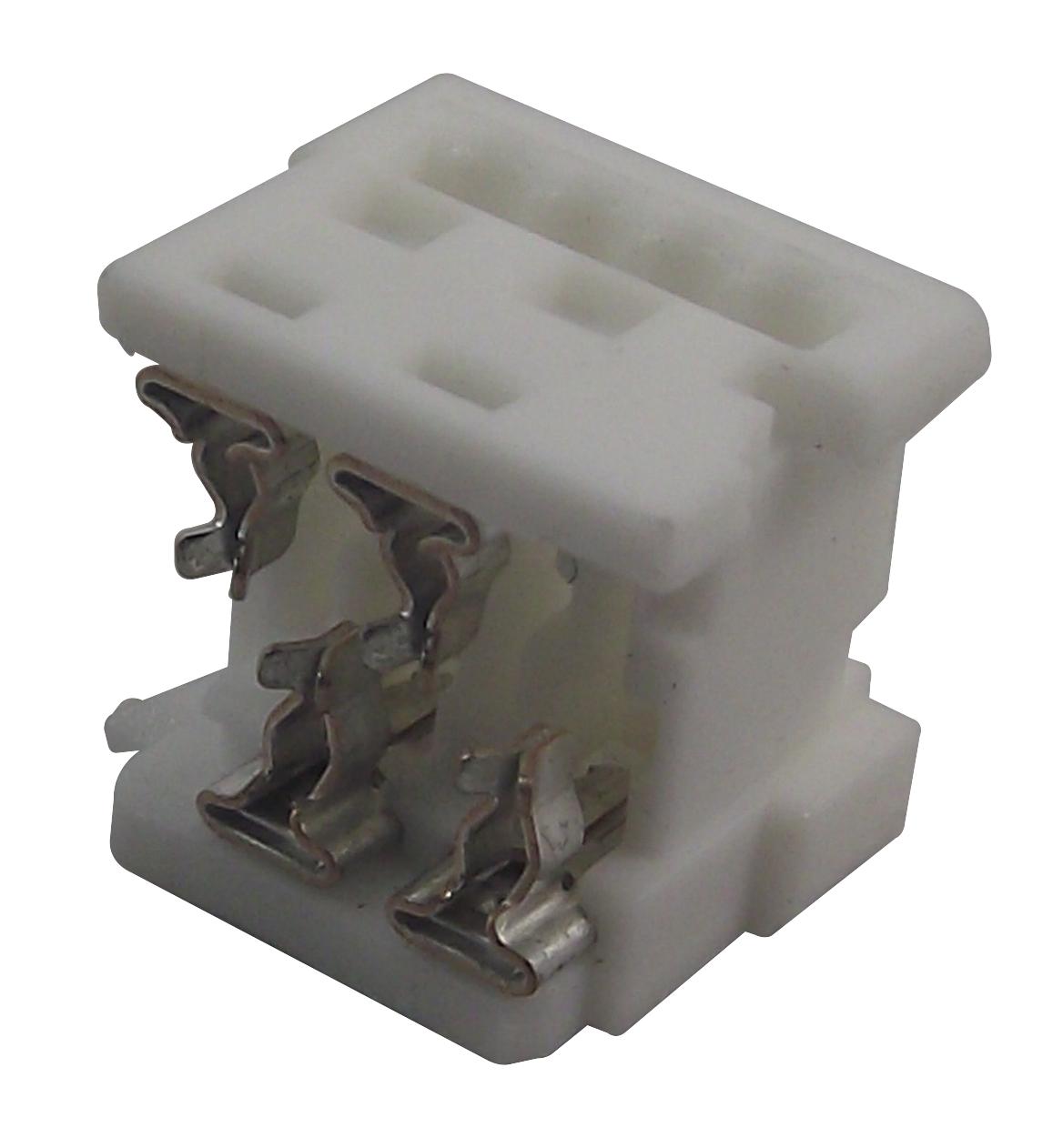 MICA04 WIRE TO BOARD CONN, RECPT, 4POS, 1.27MM LUMBERG