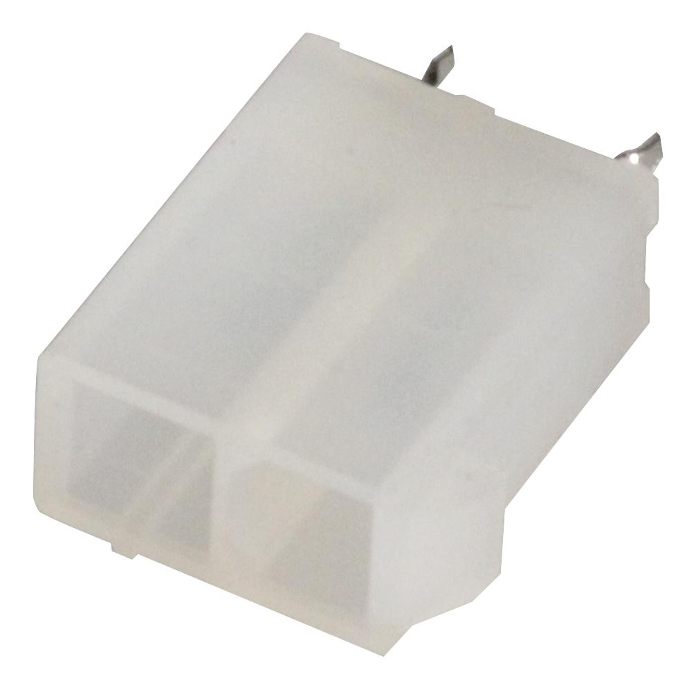 1586037-2 HEADER, VERTICAL, 4.2MM, DUAL ROW, 2 WAY AMP - TE CONNECTIVITY