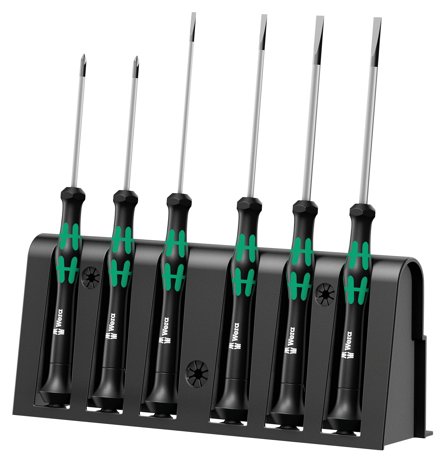 2035/6A SCREWDRIVER SET, MICRO, 6PC WERA