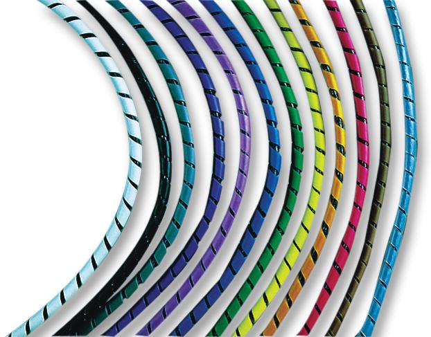 T25F-C8 SPIRAL WRAP, GREY, 30.5M PANDUIT