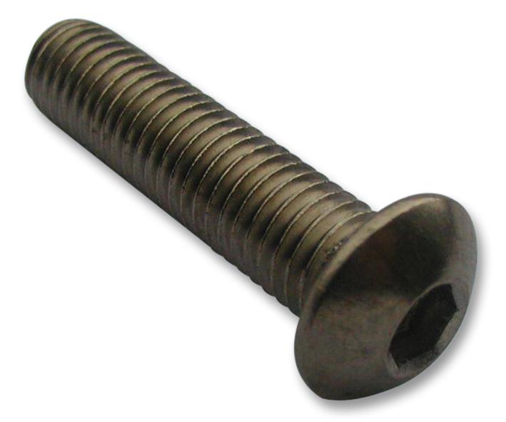 M516 BHA2MCS100- SCREW SOCKET, BUTT, S/S, A2, M5X16,PK100 TR FASTENINGS
