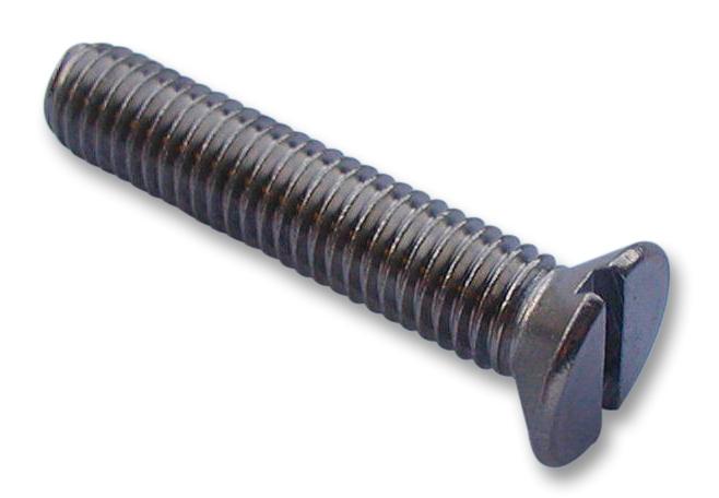 M3 12 KSA2MC S100 SCREW, SLT, CSK, S/S, A2, M3X12, PK100 TR FASTENINGS