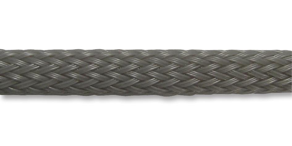 PRO-POWER-10-8-SP SLEEVING, BRAID, GREY, 100M PRO POWER