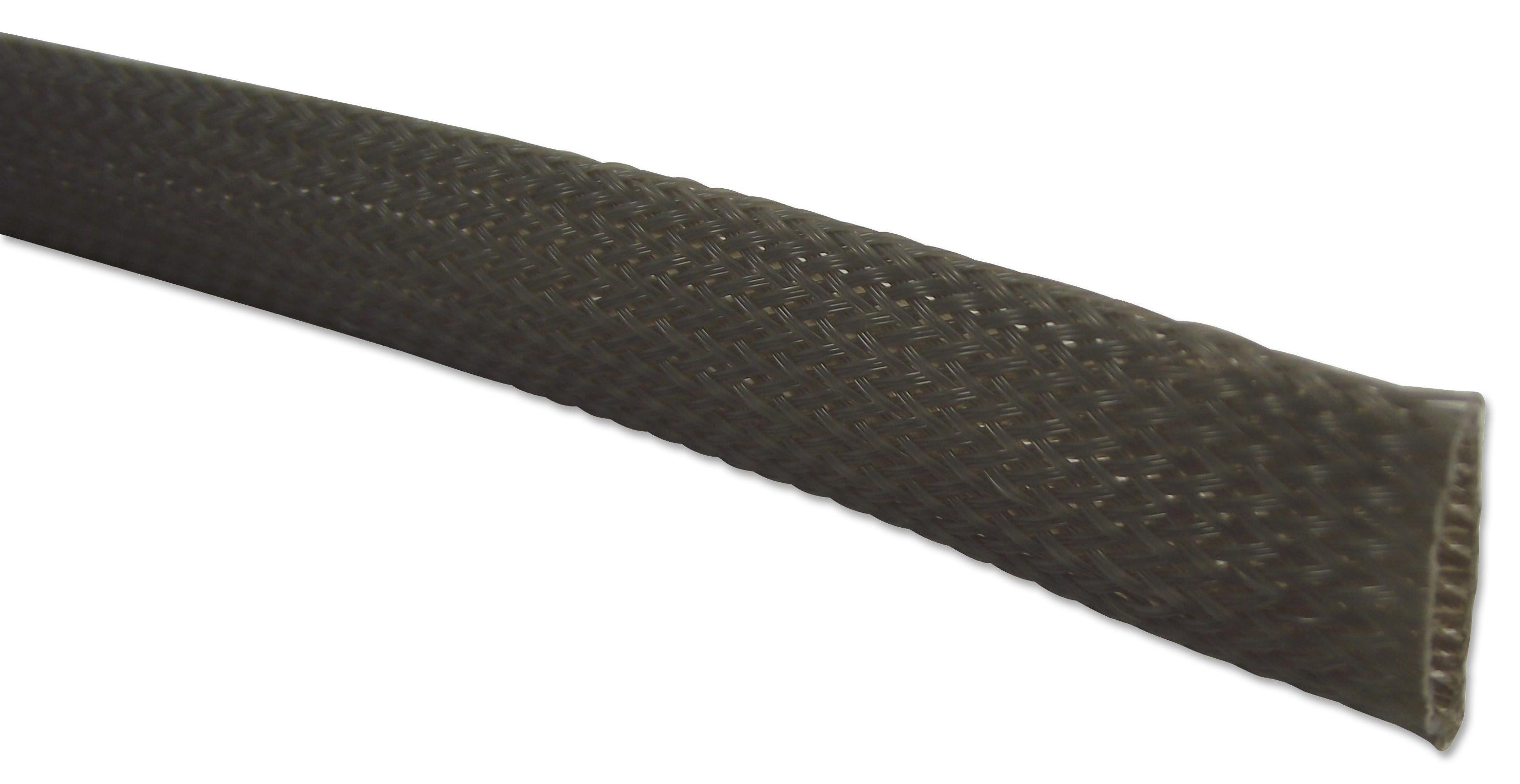 PP-15-8 SLEEVING, BRAID, GREY, 50M PRO POWER