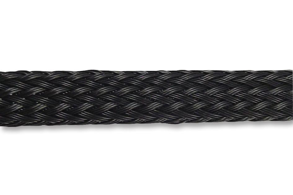 PP-05-0 SLEEVING, BRAID, BLACK, 100M PRO POWER