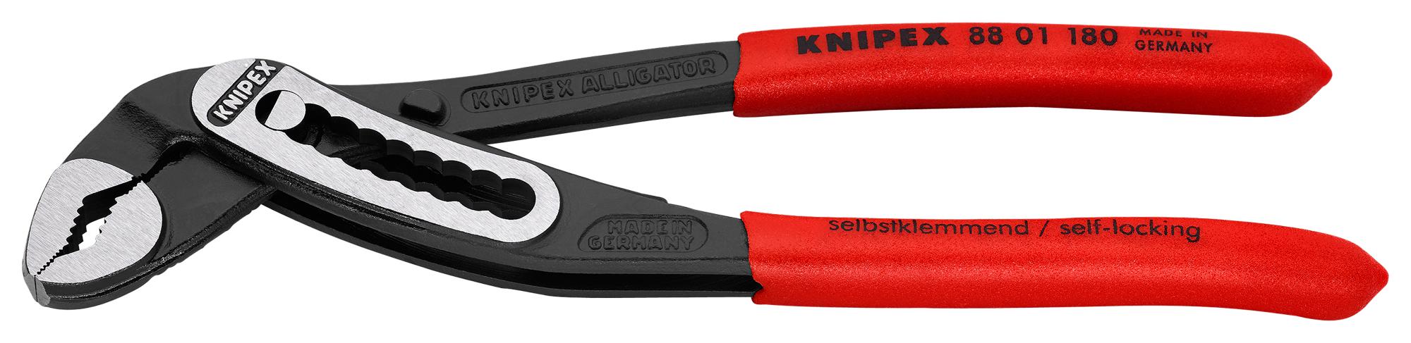 88 01 180 PLIER, WATER PUMP, 180MM KNIPEX