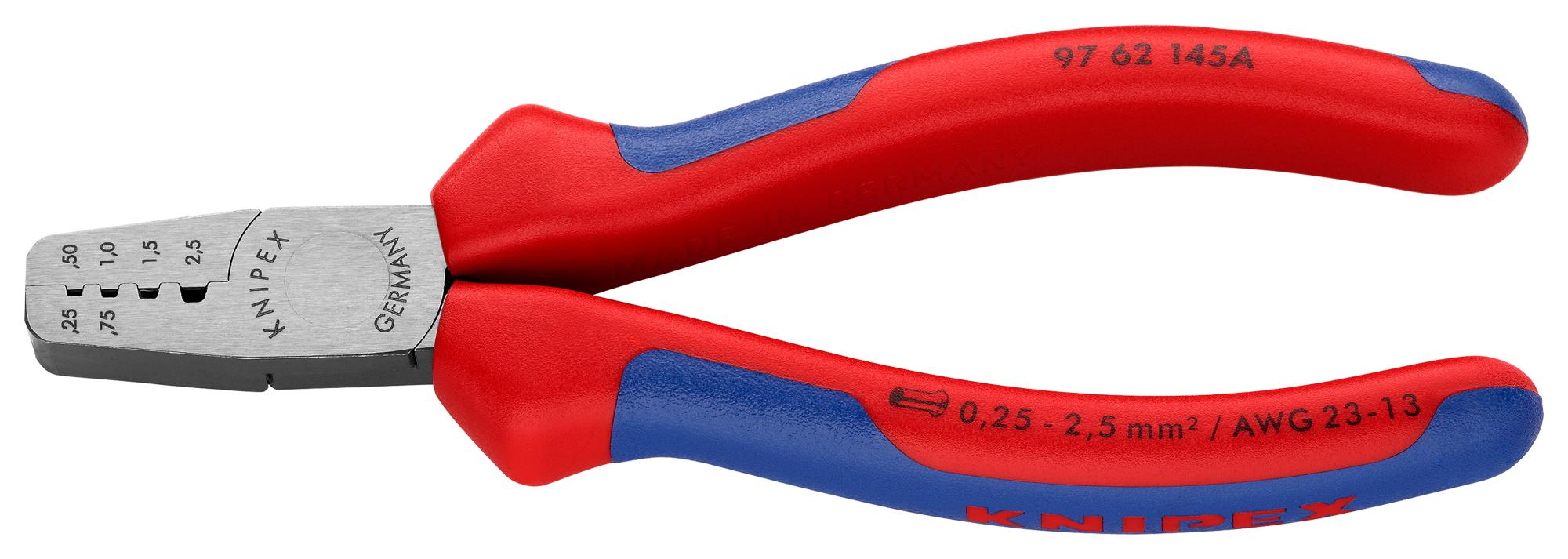 97 62 145 A CRIMP PLIER, FOR CABLE LINKS KNIPEX