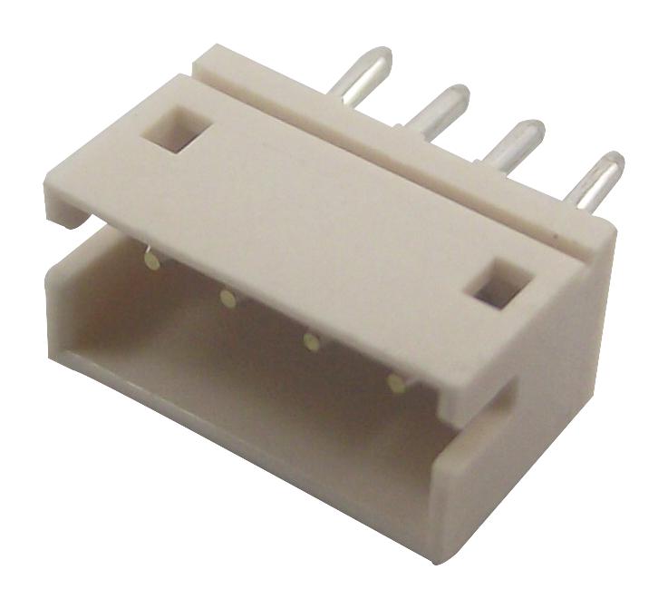 B4B-ZR(LF)(SN) HEADER, TOP ENTRY, 4WAY JST (JAPAN SOLDERLESS TERMINALS)