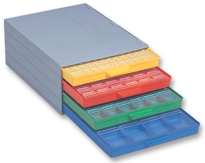 A1-4/4 BUNT MIX CABINET, 4DRAWER, VARICOL MIXED LICEFA