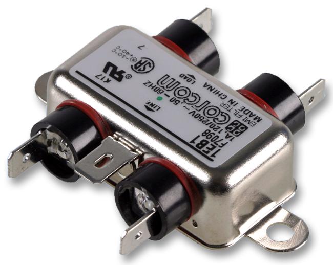 5EB1 FILTER, 5A, 1 PHASE CORCOM - TE CONNECTIVITY