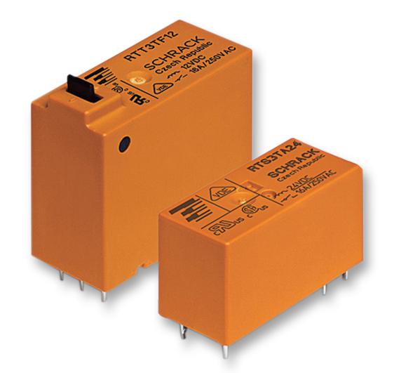 RTS3L024 RELAY, SPST-NO, 250VAC, 20A TE CONNECTIVITY