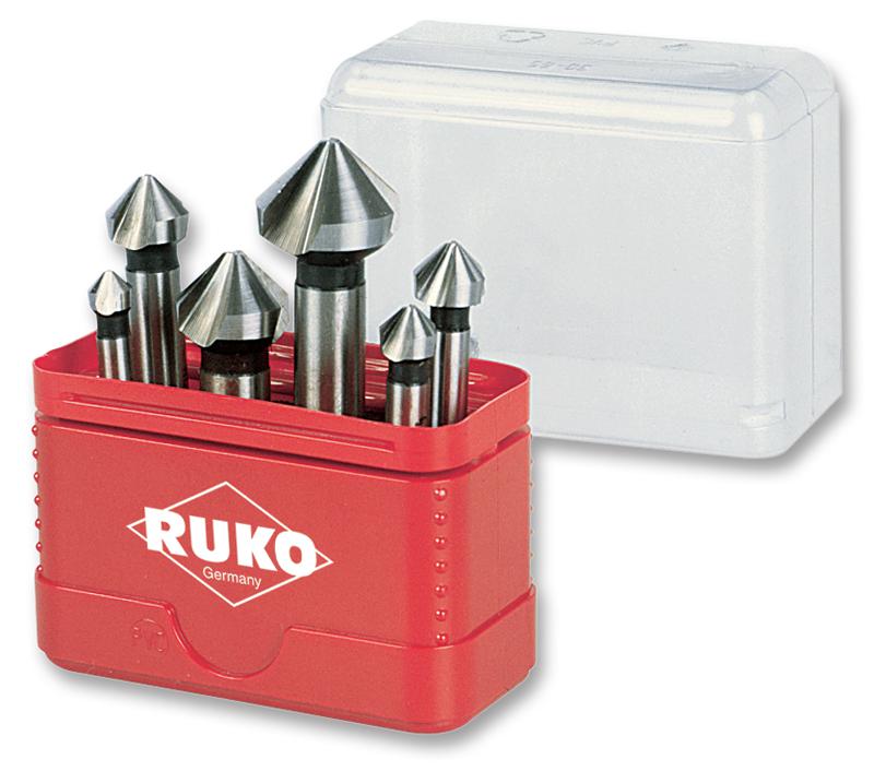 A102156 DEBUR COUNTERSINK SET, TAPER, HSS, CBN RUKO
