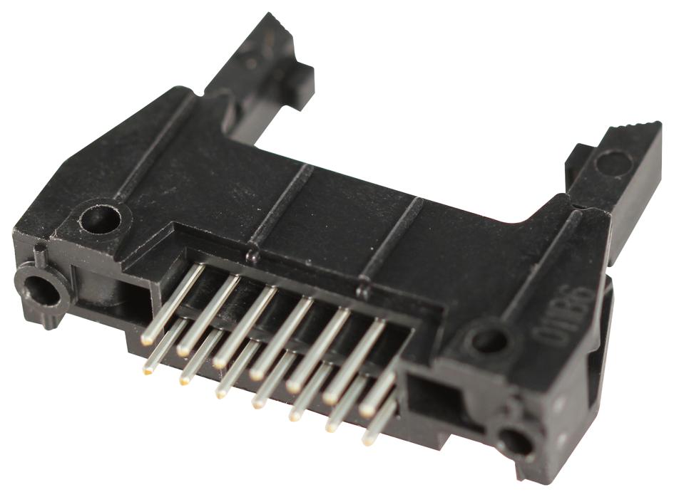 N3314-6302RB HEADER, STRAIGHT, L/LATCH, 14WAY 3M