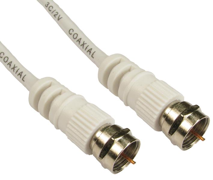 2FW-10 LEAD 10M F TYPE M-M WHT PRO SIGNAL