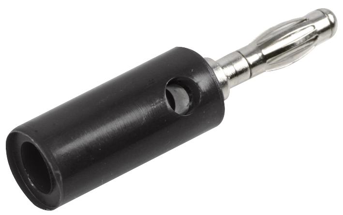 PSG08247 PLUG, BANANA 4MM BLACK (PK 2) PRO SIGNAL