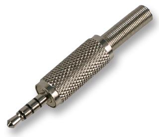 PSG02540 3.5MM JACK PLUG, 4P, METAL, PK2 PRO SIGNAL