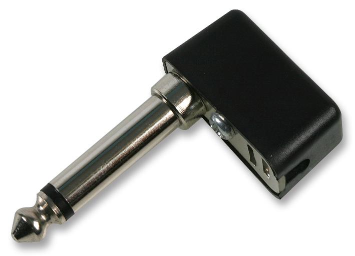 FM1095 AUDIO CONN, MONO, 6.35MM, R/A PLUG, 2POS CLIFF ELECTRONIC COMPONENTS