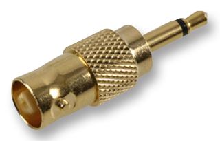 PSG02771 ADAPTOR, BNC SKT TO 3.5 JACK P, GOLD PRO SIGNAL