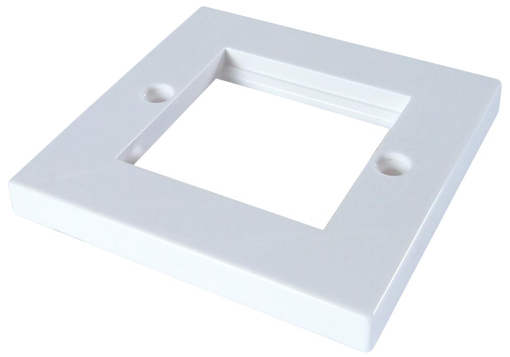20-0000 AV FACEPLATE, FLAT EDGE, 2 PORT CONNEKT GEAR