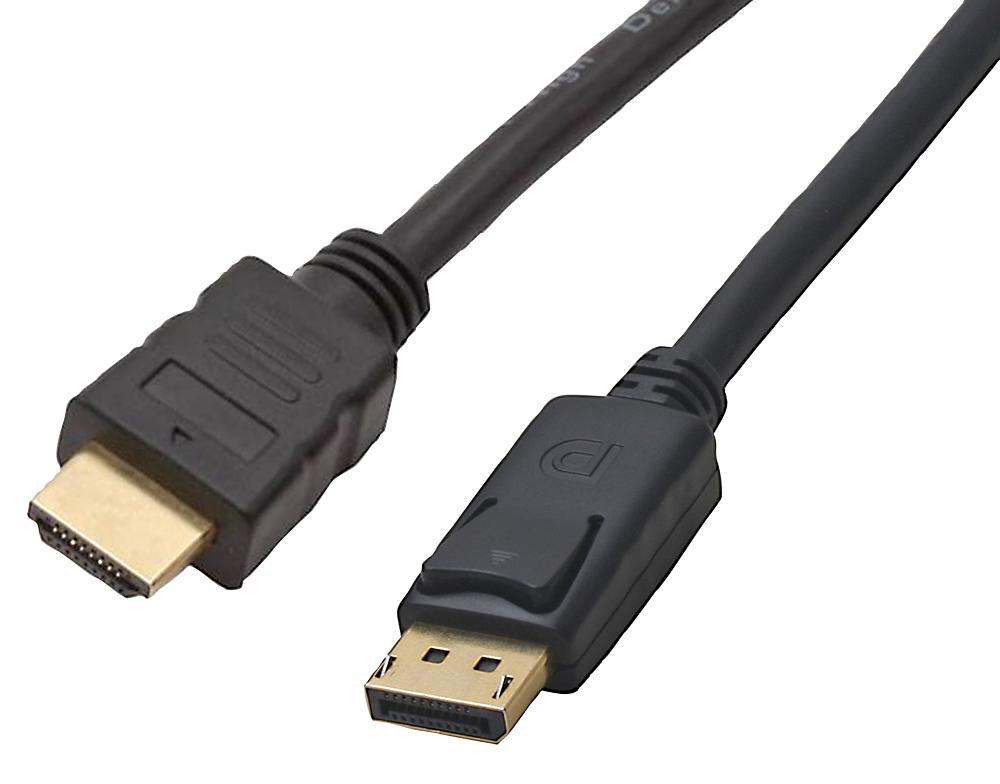 DPPH-3 DISPLAYPORT TO  HDMI LEAD 3M AV STAR