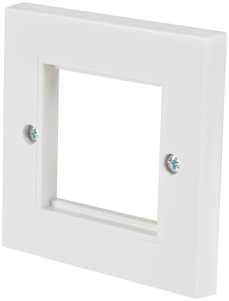 122.500UK WALL PLATE FRAME MODULE, 1G AV:LINK