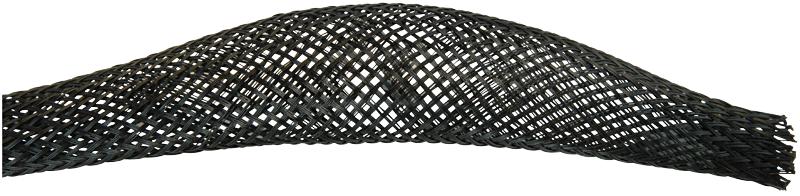 HLB15-PET-BK SLEEVING BRAID 5-21MM DISP BOX 10M HELLERMANNTYTON