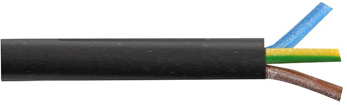 PEL01109 CABLE 2183Y 0.50MM BLACK 10M PRO ELEC