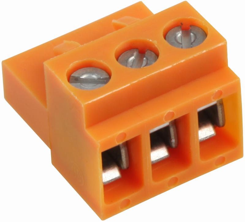 1716330000 TERMINAL BLOCK, PLUGGABLE, 3POS, 14AWG WEIDMULLER