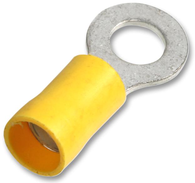 ST5-4.0 10PK RING TERMINAL YELLOW M4 48A 10/PK PRO POWER