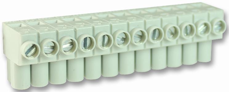 CTB7300/12F TERMINAL, PLUGGABLE, 5MM, GREY, F, 12P CAMDENBOSS