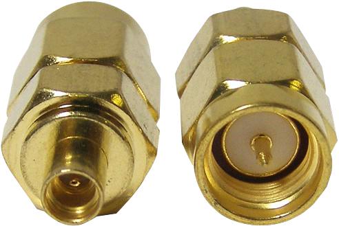 ADP-SMAM-MMCXF ADAPTOR, MMCX FEMALE TO SMA MALE RF SOLUTIONS