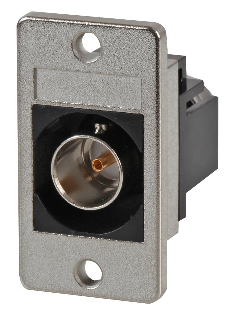 KBNC75PM RF KEYSTONE COUPLER, BNC HD, JACK, 75OHM TUK